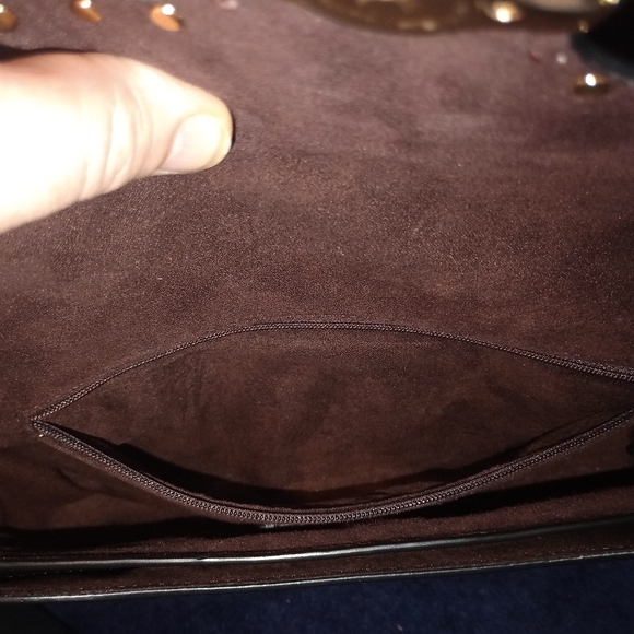 Coach Georgie Shoulder bag In color Block Signature canvas - Picture 6 of 13